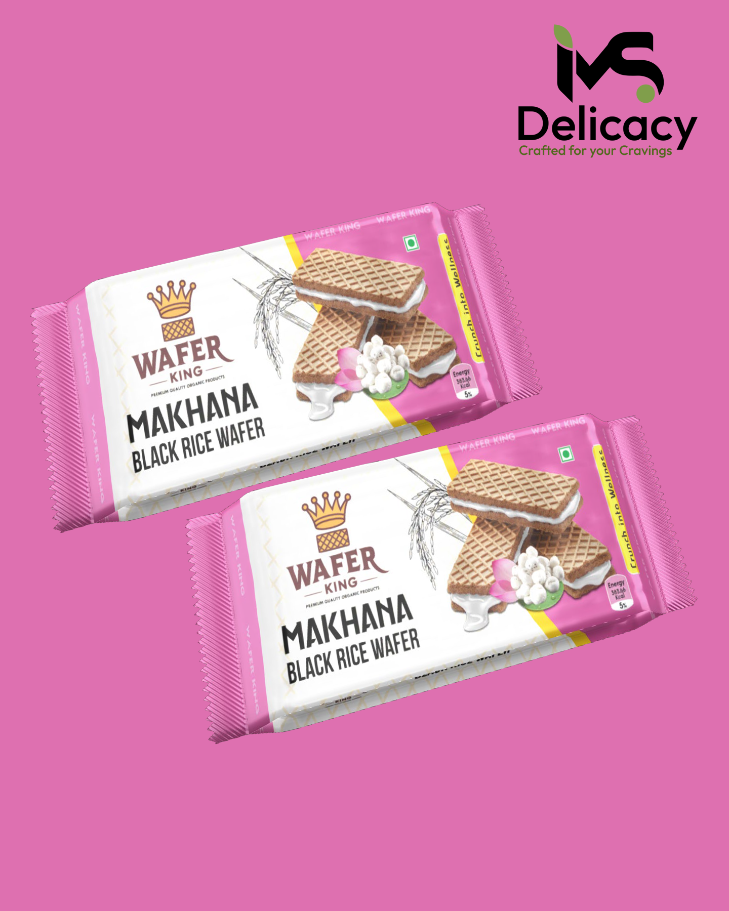 Makhana Black Rice Wafer