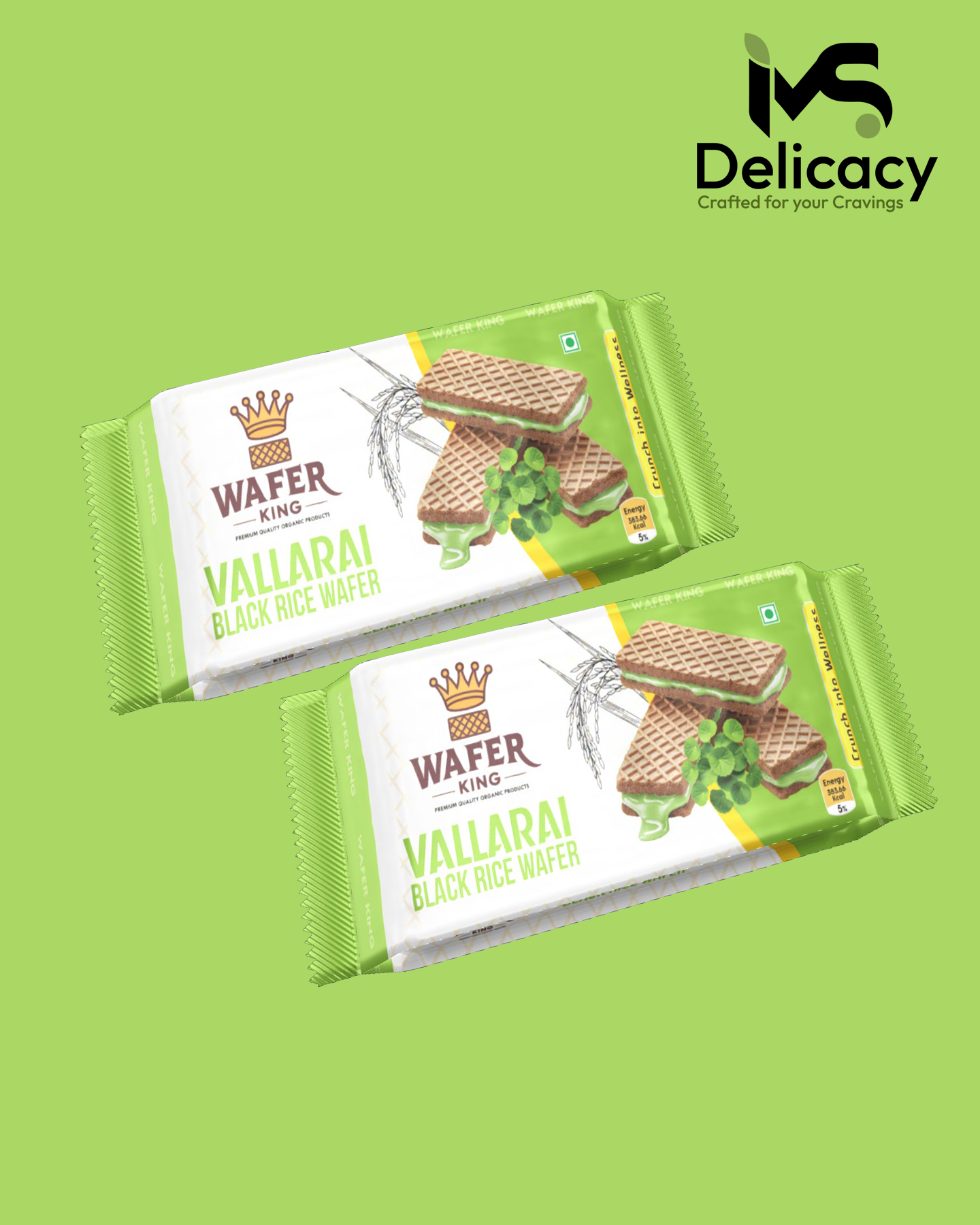 Vallarai Black Rice Wafer